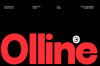 Olline Font: a Stylish Choice for Modern Creative Projects