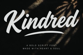 Kindred Font: Elegant Typography for Modern Designs