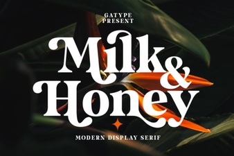 Milk and Honey Font - Elegant Serif Free Download